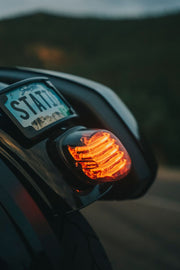 Custom Dynamics ProBeam LED Laydown Low-Profile Taillight w/Smoke Lens for Various Harley-Davidson Motorcycles (See Fitment List)