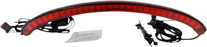 Custom Dynamics Red Integrated Fat Bob Led Taillight w/Turn Signals for 2018-2023 Harley-Davidson Softail Fat Bob 114 - FXFBS and 2018-2019 Harley-Davidson Softail Fat Bob - FXFB Motorcycles