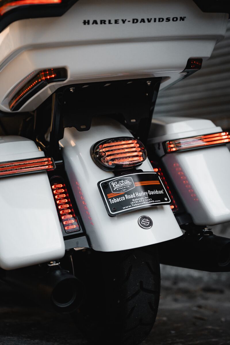 Custom Dynamics ProBeam LED Taillight (Bottom Tag Light) for Various Harley-Davidson Motorcycles (See Fitment List)