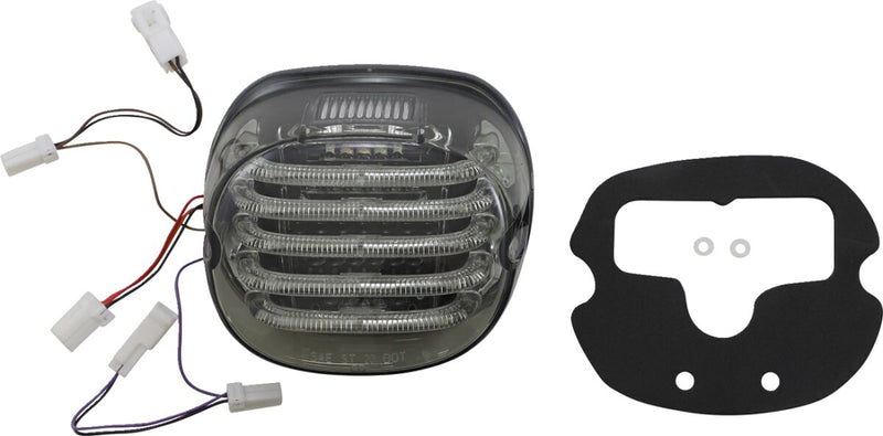 Custom Dynamics Rear ProBeam Integrated Low Profile LED Taillight w/Auxiliary Turn Signal for Various Harley-Davidson Motorcycles (See Fitment List)