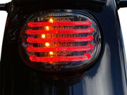 Custom Dynamics Rear ProBeam Integrated Low Profile LED Taillight w/Auxiliary Turn Signal for Various Harley-Davidson Motorcycles (See Fitment List)