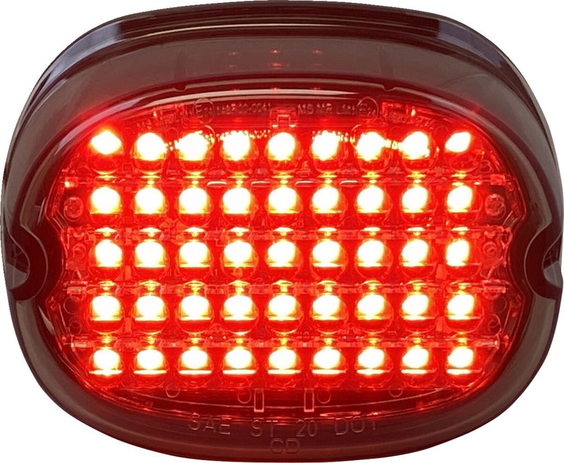 Custom Dynamics Low Profile LED Taillight w/Smoke Lens for Various Harley-Davidson Motorcycles (See Fitment List)