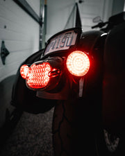 Custom Dynamics Low Profile LED Taillight w/Smoke Lens for Various Harley-Davidson Motorcycles (See Fitment List)