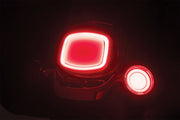 Kuryakyn Tracer L.E.D. Taillight In Red Without Licence Plate Illumination For Harley-Davidson 2009-2023 Touring & 2012-2016 Dyna Models