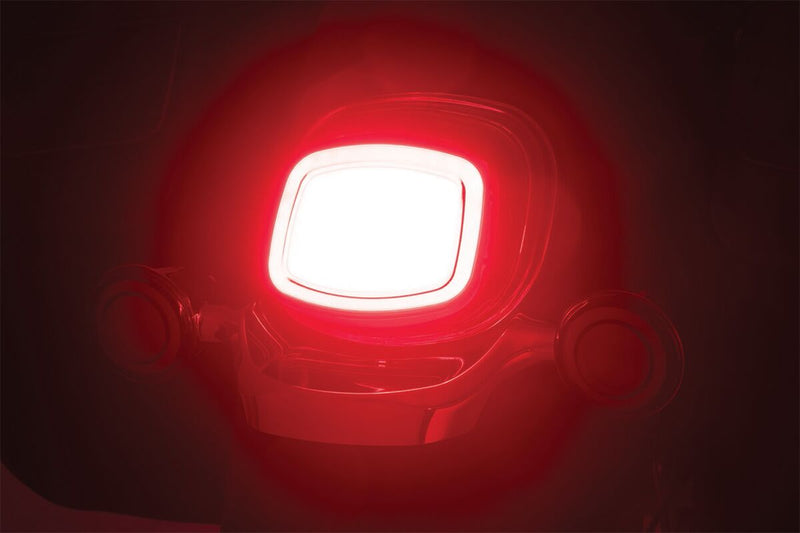 Kuryakyn Tracer L.E.D. Taillight In Red Without Licence Plate Illumination For Harley-Davidson 2009-2023 Touring & 2012-2016 Dyna Models #KUR2912