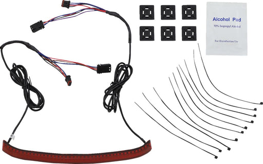 Custom Dynamics Integrated Taillight w/Turn Signals w/Red Lens for 2018-2019,2025-2026 Harley-Davidson Softail Fat Boy - FLFB and 2018-2024 Harley-Davidson Softail Fat Boy 114 - FLFBS Motorcycles