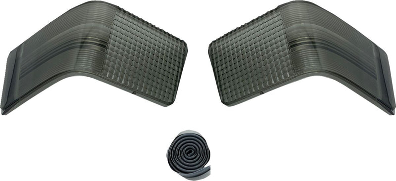 Custom Dynamics Tour-Pak Replacement Smoke Taillight Lens for 1989-2013 Harley-Davidson Touring and 2009-2013 Harley-Davidson Trike Motorcycles