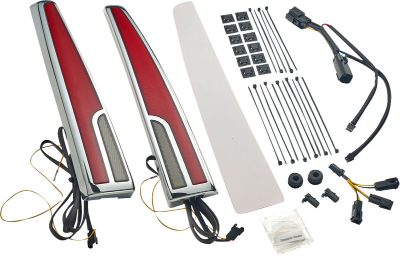 Ciro Calade™ Tail Lights for 2014-2024 Harley-Davidson FLHTCUTG Taillight Kit Brake Light Reverse