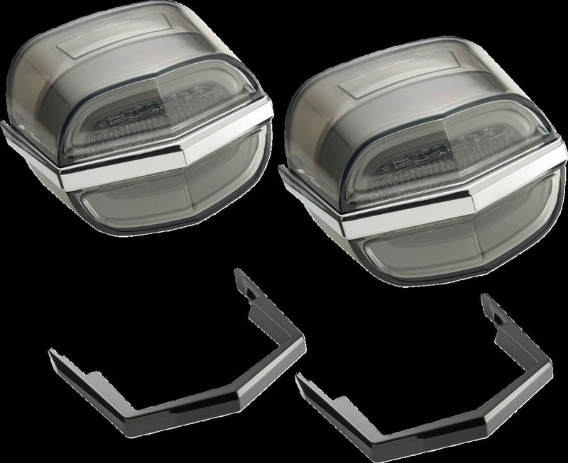 Ciro Taillights for 2009-2024 Harley-Davidson Brake Light Running Light Pair