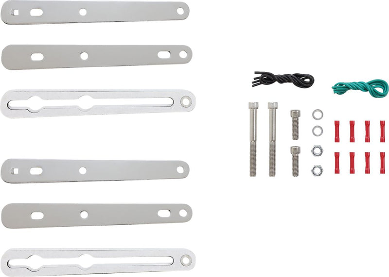 Saddlemen Strut-Mounted Turn Signal Relocation Kit for 1994-2022 Harley-Davidson Sportster Motorcycles