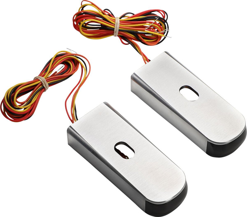 Alloy Art Fender Strut LED Marker Lights for 2006-2009,2014-2017 Harley-Davidson Dyna Low Rider and 2006-2014 Harley-Davidson Dyna Super Glide Motorcycles