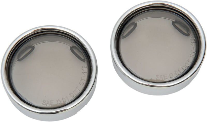 Drag Specialties Deuce Style Deep-Dish Bezels #12-0226-LM
