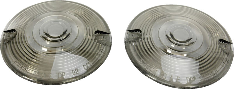 Kuryakyn Replacement Lens In Smoke For 3 1/4 Flat Turn Signals #KUR4997