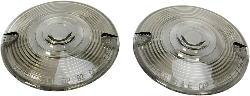 Kuryakyn Replacement Lens In Smoke For 3 1/4 Flat Turn Signals