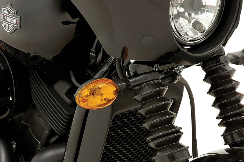 Memphis Shades Turn Signal Relocation for 2015-2020 Harley-Davidson Street 500 - XG 500 and 2015-2020 Harley-Davidson Street 750 - XG 750 Motorcycles