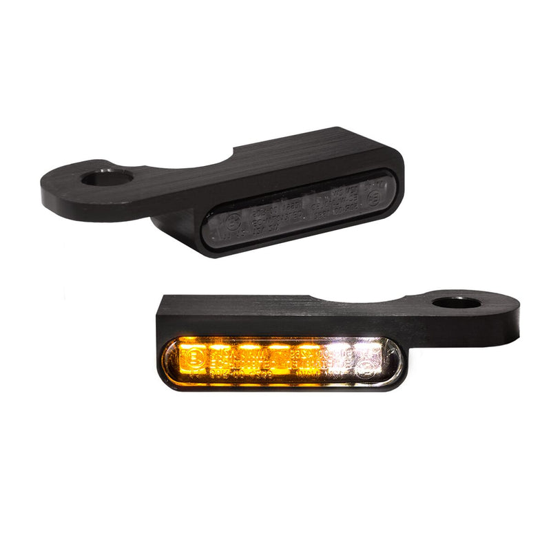 LED Handlebar Turn Signals Dyna,
Softail,
Street