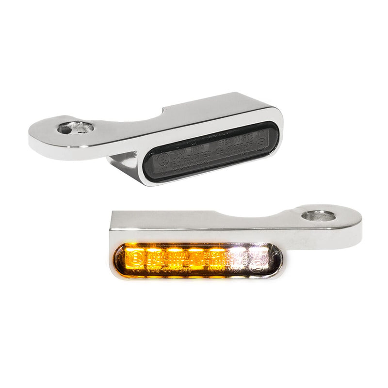 LED Handlebar Turn Signals Dyna,
Softail,
Street