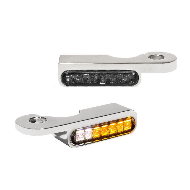 LED Handlebar Turn Signals Dyna,
Softail,
Touring,
V-Rod