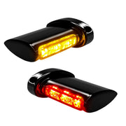 Winglets Led Turn Signals Dyna, Softail, Classic, Revolution, Sportster, Touring, V-Rod, Street, Trike, Livewire #HBWL-3TS