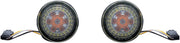 Custom Dynamics JAE ProBeam Dynamic Ringz Turn Signals w/Smoke Lenses for 2016-2021 Harley-Davidson Touring and 2016 Harley-Davidson Softail Motorcycles