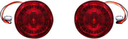 Custom Dynamics ProBeam Dynamic Ringz Turn Signals w/Red Lenses for Pro Street Breakout CVO Models for 2016-2022 Harley-Davidson Touring and 2016 Harley-Davidson Softail Motorcycles