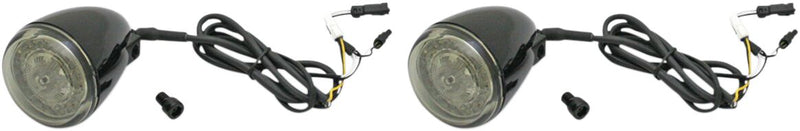 Custom Dynamics Black ProBeam Dynamic Ringz Turn Signal for Select Indian Motorcycles