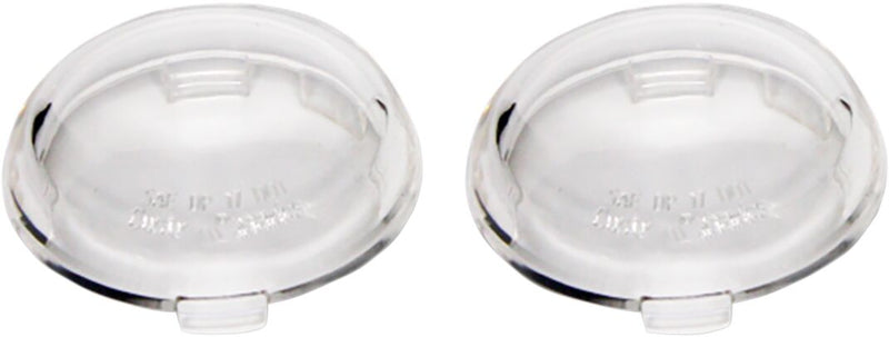 Custom Dynamics Clear ProBeam Bullet Style Turn Signal Lenses for Various Harley-Davidson Motorcycles (See Fitment List)