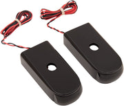 Alloy Art Black Strut Lights - Red LED w/Smoke Lens for 2018-2019 Harley-Davidson Softail Breakout - FXBR and 2018-2020 Harley-Davidson Softail Breakout 114 - FXBRS Motorcycles