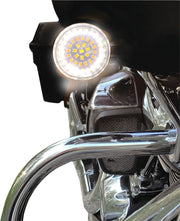 Drag Specialties Front Dual Ring Indicator Inserts Fits Harley-Davidson Softail Models 1997-1997