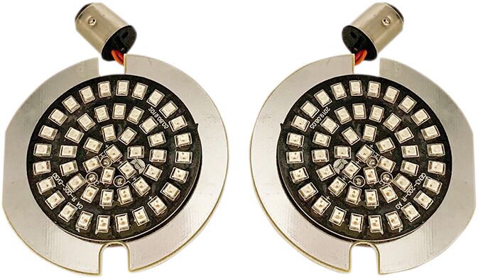 Drag Specialties LED Turn Signal Inserts #DS-300-R-1157-T