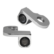 Heinz Bikes NANO Series LED Turn Signals H-D Handlebars in Chrome For 1999-2017 Dyna Models