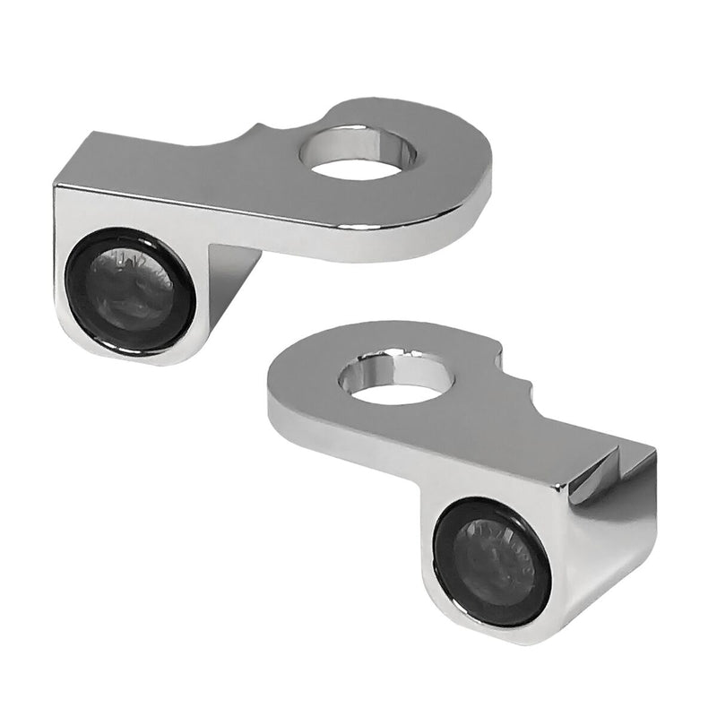 NANO Series Handlebar Turn Signals Softail #HBTSN-FXSB-HC-C-PL
