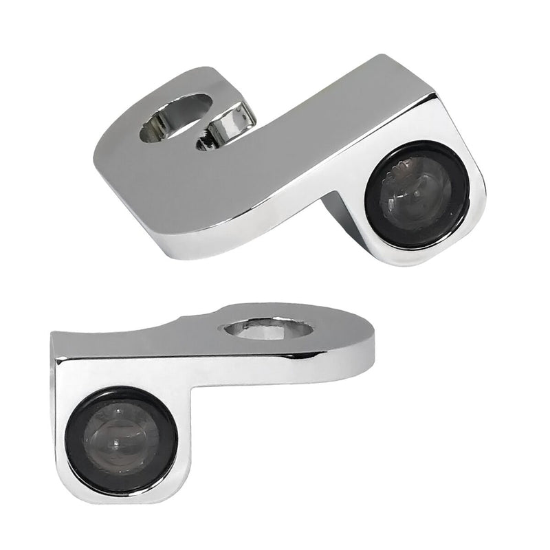 NANO Series Handlebar Turn Signals Classic, Touring #HBTSN-FLH-08-C-PL