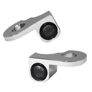 Heinz Bikes NANO Series LED Turn Signals H-D Handlebars in Chrome For 2014-2017 S Models #HBTSN-S14-C