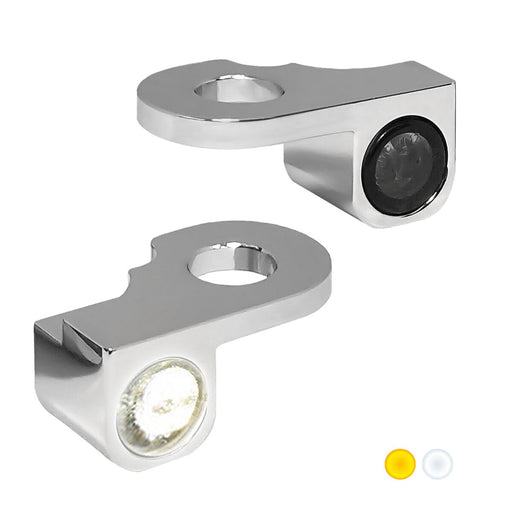 Heinz Bikes NANO Series Handlebar Turn Signals Front Left Front Right 2 in 1 Mini Pair