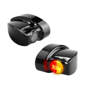 Heinz Bikes NANO Series Winglets Turn Signals, Brake & Taillights in Black For Harley-Davidson 1999-2024 Models #HBWLN-3TS