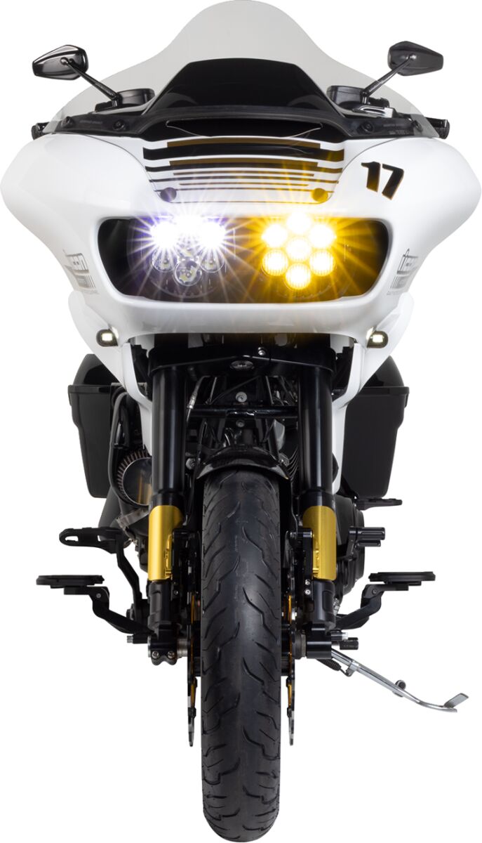 Custom Dynamics Gloss Black ProBeam Turn Signal for 2015-2025 Harley-Davidson Touring Motorcycles
