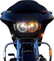 Custom Dynamics Gloss Black ProBeam Turn Signal for 2015-2025 Harley-Davidson Touring Motorcycles