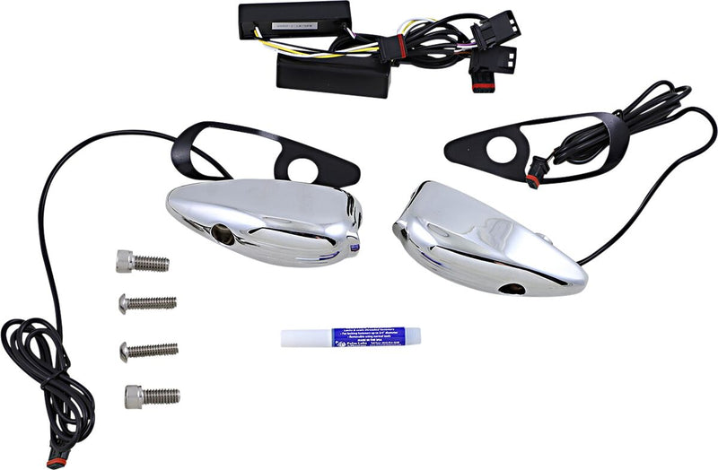 Custom Dynamics Chrome ProBeam Turn Signal for 2015-2025 Harley-Davidson Touring Motorcycles