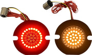 Custom Dynamics Genesis 1156 Flat Style Rear Turn Signal for 1994-2016 Harley-Davidson Touring Motorcycles