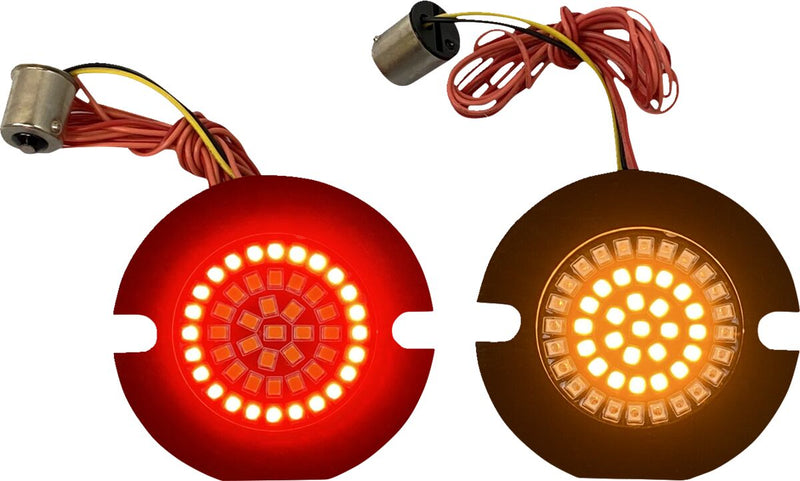 Custom Dynamics Genesis 1156 Flat Style Rear Turn Signal for 1994-2016 Harley-Davidson Touring Motorcycles