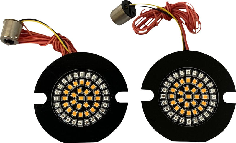 Custom Dynamics Genesis 1156 Flat Style Rear Turn Signal for 1994-2016 Harley-Davidson Touring Motorcycles