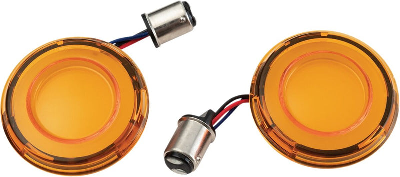 Tracer L.E.D. Front Turn Signal Conversions Dyna, Softail, Sportster, Touring, Trike
