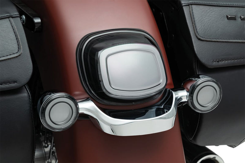 Kuryakyn Tracer L.E.D. Rear Turn Signal Insert Kit With Smoke Lens For Harley-Davidson 2002-2023 Touring, 2002-2023 Softail, 2001-2017 Dyna & 2002-2021 Sportster Models #KUR2907