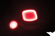 Kuryakyn Tracer L.E.D. Rear Turn Signal Insert Kit With Smoke Lens For Harley-Davidson 2002-2023 Touring, 2002-2023 Softail, 2001-2017 Dyna & 2002-2021 Sportster Models