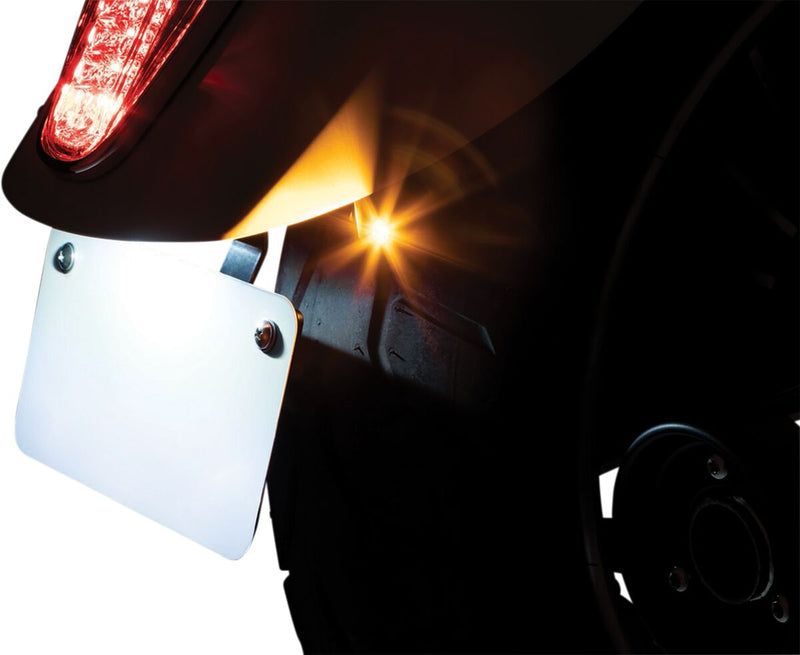 Kuryakyn Custom Rear Turn Signal & Licence Plate Mount For Indian 2015-2023 Scout Models (Except Bobber)