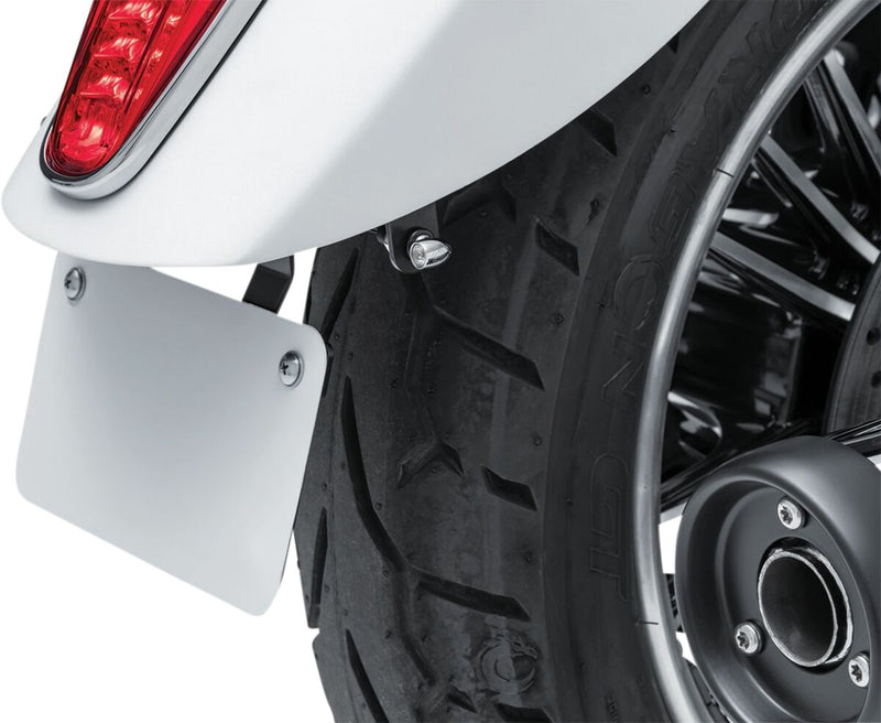 Kuryakyn Custom Rear Turn Signal & Licence Plate Mount For Indian 2015-2023 Scout Models (Except Bobber)