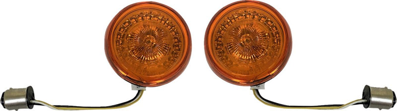 Custom Dynamics ProBEAM® Front Halo Turn Signals for Various Harley-Davidson Motorcycles (See Fitment List)