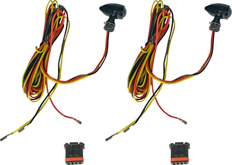 Micro Bullet dual Colour LED Turn Signals