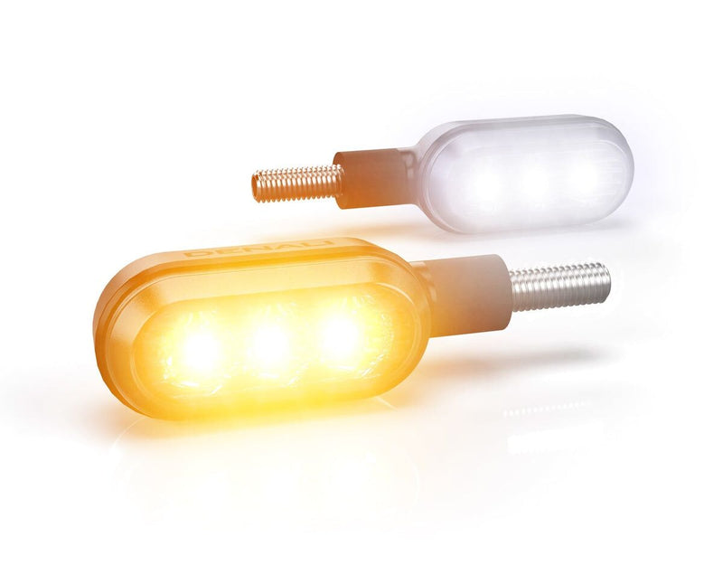 Denali T3 Switchback M8 Led Turn Signals Low Profile Front Pair